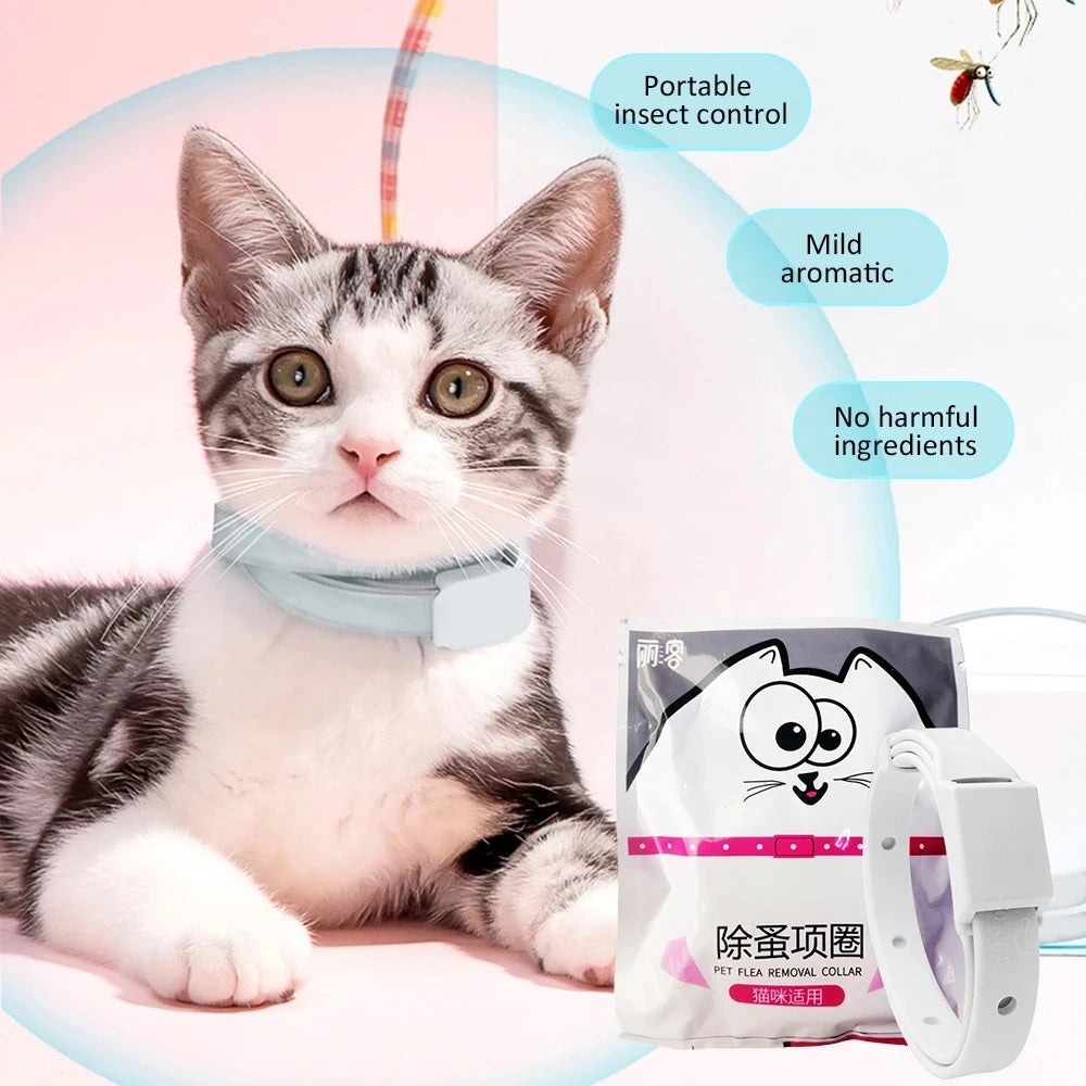 Anti Flea Tick Collar For Cat Small Dog Antiparasitic Pet Accessories