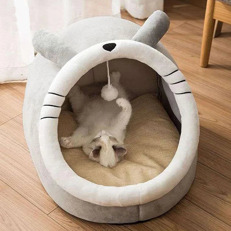 Deep Sleep Cat Bed Cartoon